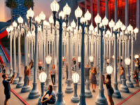 Los Angeles County Museum of Art (LACMA) & Urban Light