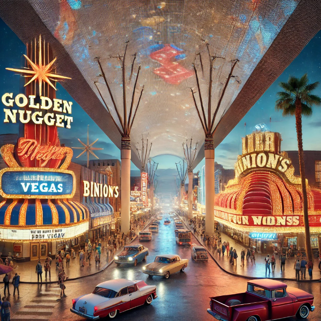 Fremont Street Experience – Old Vegas Charm