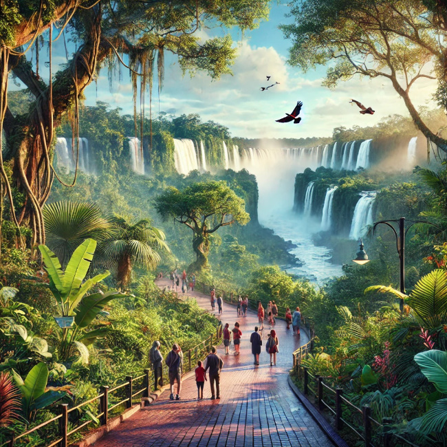 Walk the Iguazu National Park Trails (Argentina Side)