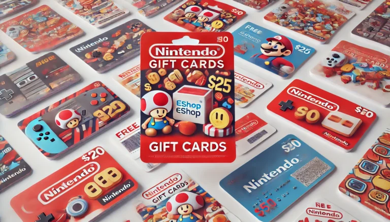 Free Nintendo Gift Cards