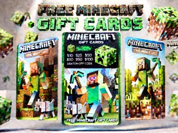 Free Minecraft Gift Cards