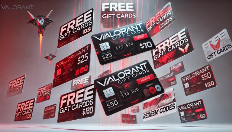 Free Valorant Gift Cards And Redeem Codes