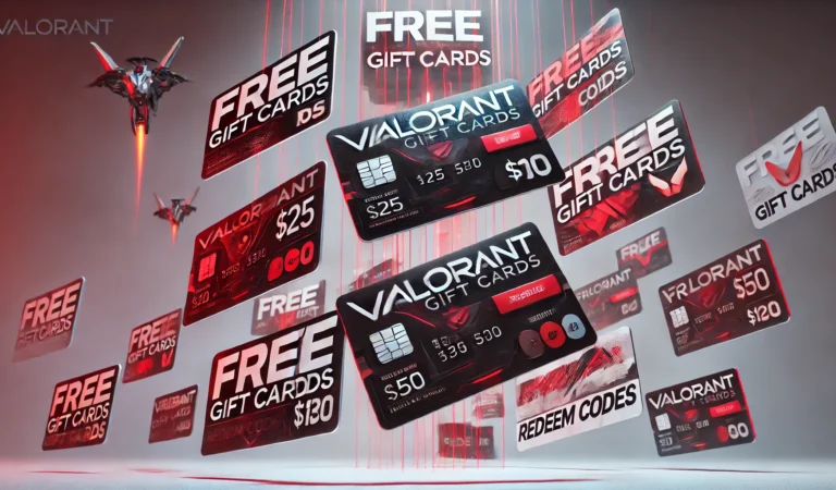 Free Valorant Gift Cards And Redeem Codes (Giveaway)