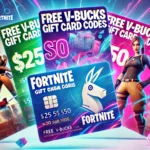 Free V-bucks Gift Card Codes