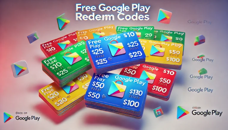 Free Google Play Redeem Codes
