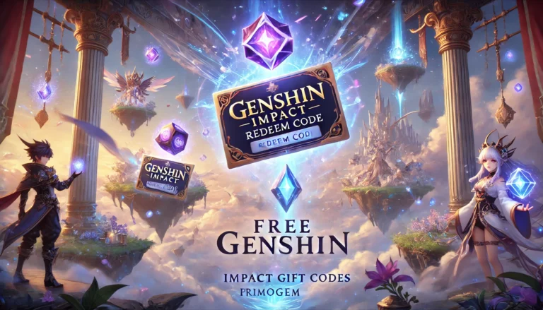 Free Genshin Impact Gift Codes