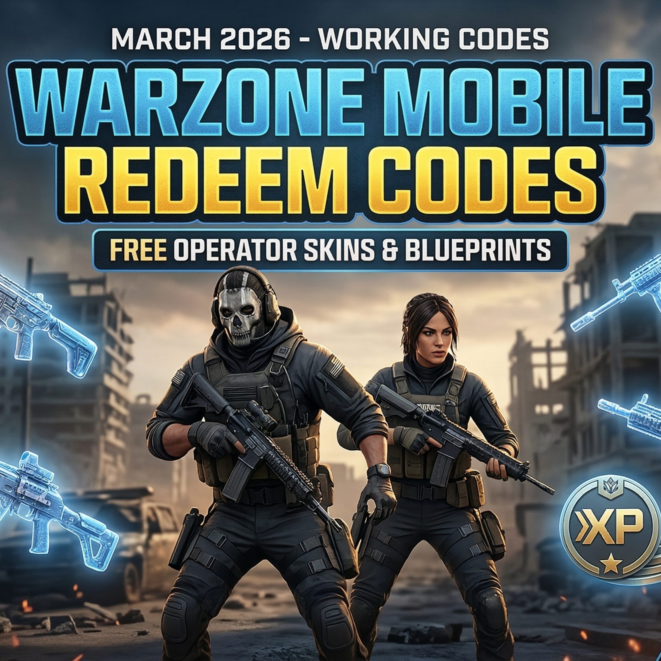 Warzone Mobile Redeem Codes (March 2026): Free Operator Skins and Blueprints
