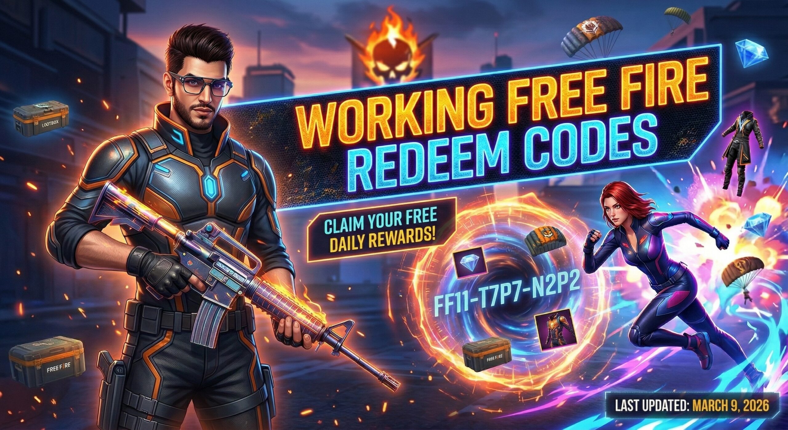 Working Free Fire Redeem Codes: Claim Your Free Diamonds and Bundles Today