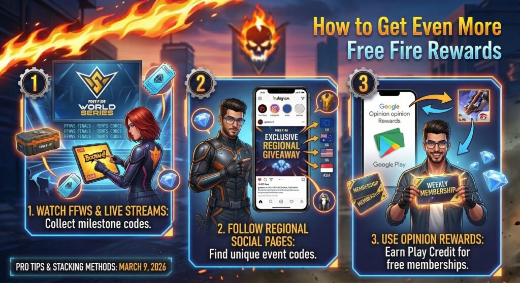 How to Get Even More Free Fire Rewards