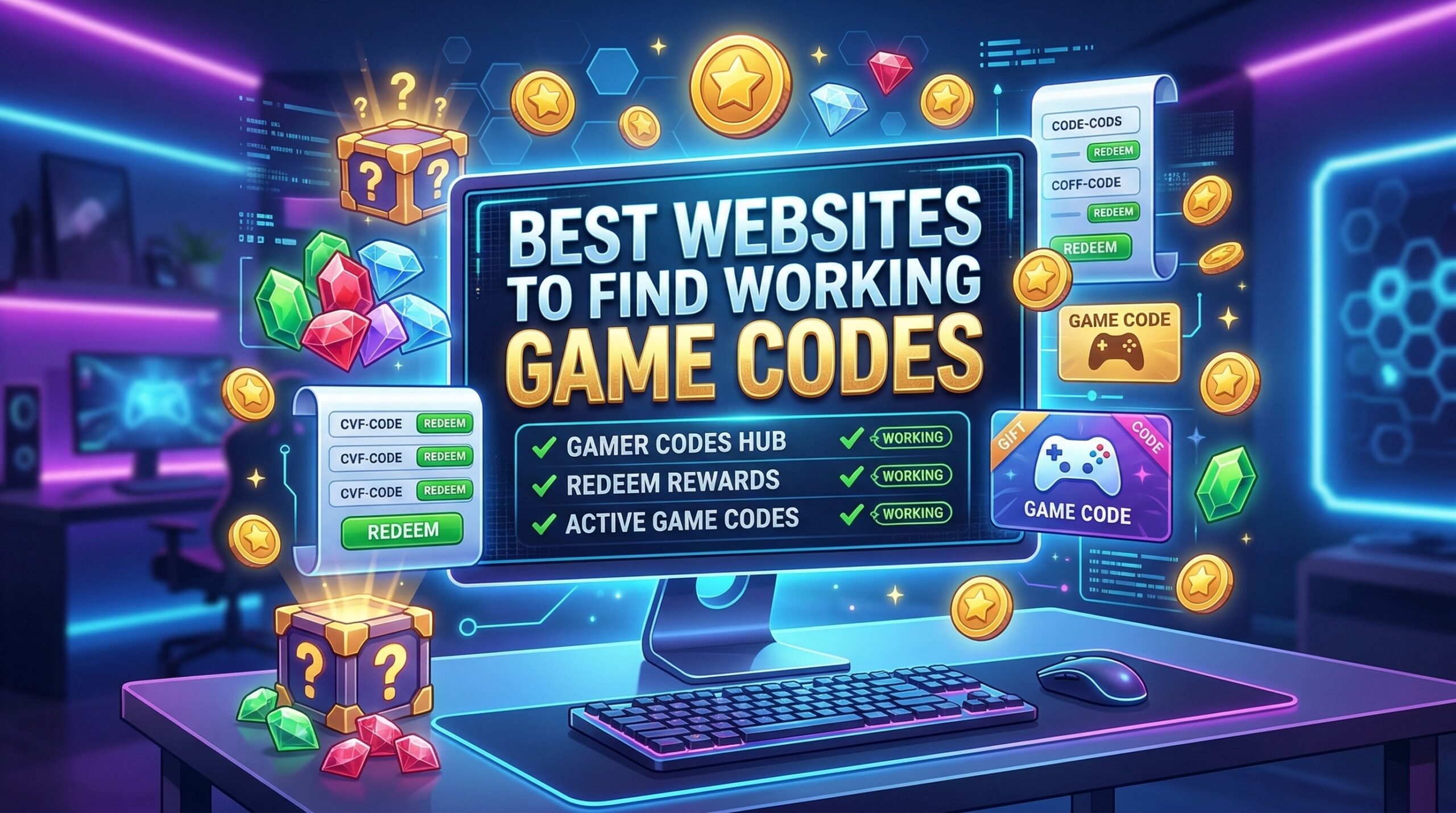 Best Websites to Find Working Game Codes (Why Privacy Matters)