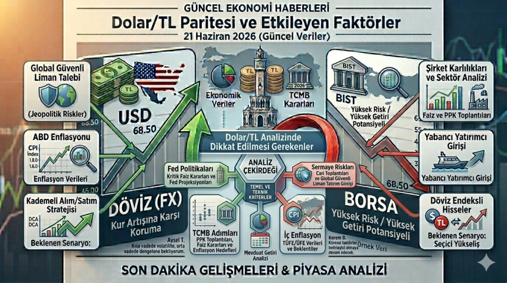 Dolar/TL Analizinde Dikkat Edilmesi Gerekenler